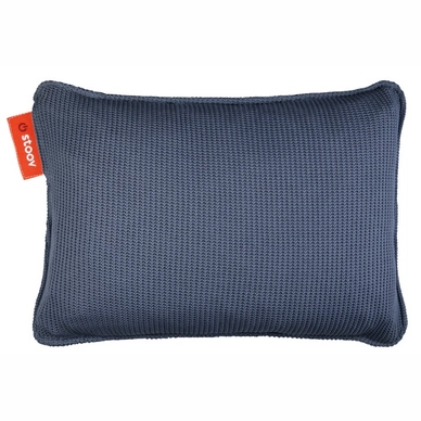 Rückenkissen Stoov® Ploov Knitted Denim Blue (45 x 60 cm)