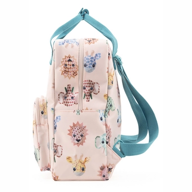 Studio Ditte Wild animals backpack - large 02 on white