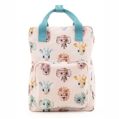 Studio Ditte Wild animals backpack - large 03 on white