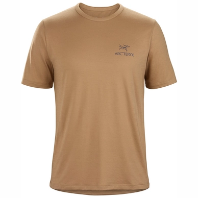 T-Shirt Arc'teryx Men Arc'Logo Emblem Canvas Black Sapphire