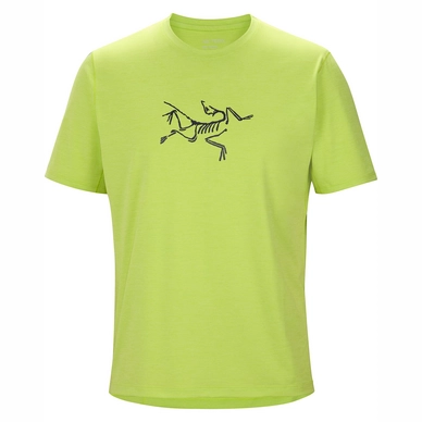 T-Shirt Arc'teryx Men Cormac Logo Offlime Black Sapphire