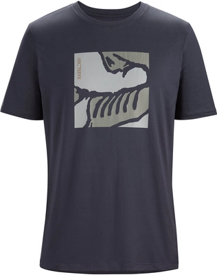 T-Shirt Arc'teryx Men Skeletile Black Sapphire Forage