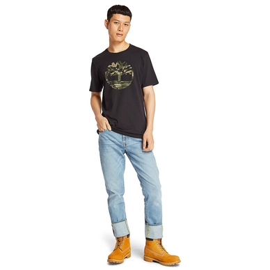 T-Shirt Timberland Men Kennebec River Camo Tree Black_4