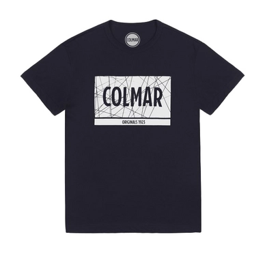 T-Shirt Colmar 7584 Navy Blue White Herren