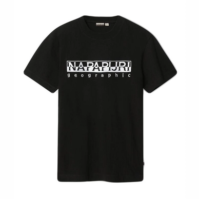 T-Shirt Napapijri Men Serber Black W Embro