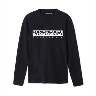Longsleeve Napapijri Serber LS Blu Marine Herren