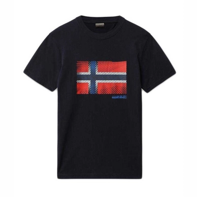 T-Shirt Napapijri Homme Sibu Blu Marine