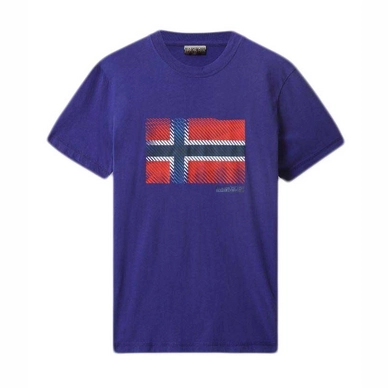 T-Shirt Napapijri Homme Sibu Clematis Blue