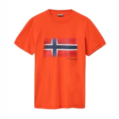 T-Shirt Napapijri Men Sibu S/S Orangeade