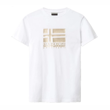 T-Shirt Napapijri Womens Shyamoli Bright White