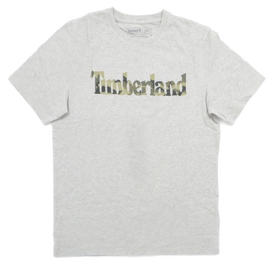 T-Shirt Timberland Men KR Camo Linear Tee Medium Grey Heather