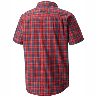 Blouse Columbia Men Leadville Ridge Yd Red Spark Small Plaid