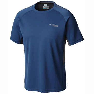 T-Shirt Columbia Titan Trail Carbon Graphite Herren