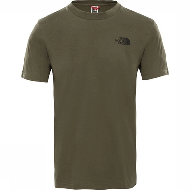 T-Shirt The North Face Men S/S Simple Dome Tee New Taupe Green TNF Black