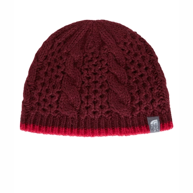 Muts The North Face Cable Minna Beanie Deep Garnet Red