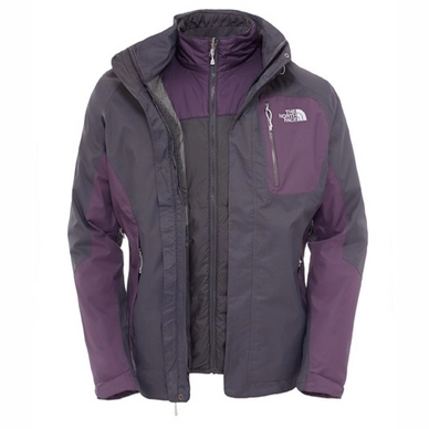 The North Face Men's Zenith Triclimate Jacket Winterjas Asphalt Grey