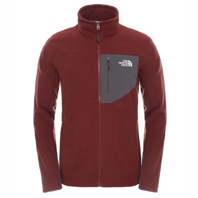 Veste polaire The North Face Chimbrazo Full Zip Sequoia Rouge Homme