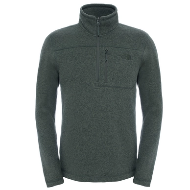 Pullover The North Face M Gordon Lyons 1/4 Zip Climbing Ivy Grün Heather Herren