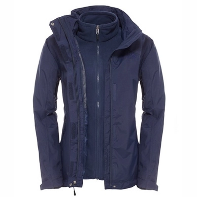 Winterjas The North Face Women's Evolution II Triclimate Blue