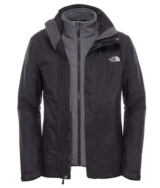 The North Face Men's Zephyr Triclimate Winterjas Black