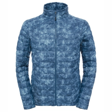 Winterjacke The North Face Thermoball Full Zip Shady Process Print Blau Herren