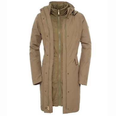 Winterjas The North Face Women's Suzanne Triclimate Olive