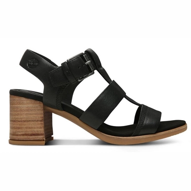 Timberland Women Tallulah May T-Band Sandal Jet Black