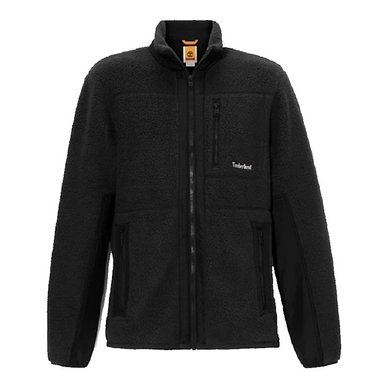Fleece Jacket Timberland Men High-Pile Black