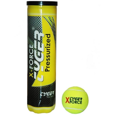 Tennis Balls Tyger X-force 4-Tin
