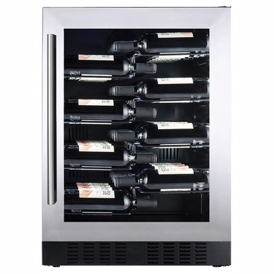 Wijnkoelkast Temptech Copenhagen CPROX60SX Zilver (40 Flessen)