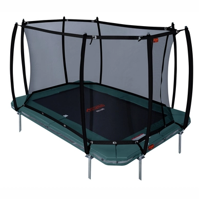 Trampoline Avyna Pro-Line 234 + Royal Class Veiligheidsnet + Ladder Groen