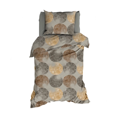 TEXTAP Rosetti flanel taupe-antra 1P HR
