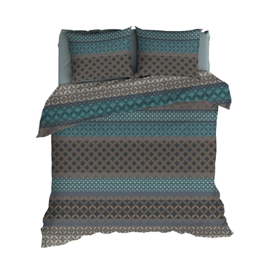 TEXTAP Sapporo flanel teal HR