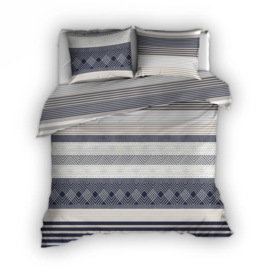 Dekbedovertrek Romanette Kendall Antraciet Flanel