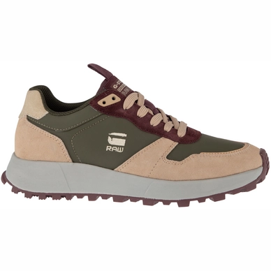 Baskets G-Star Raw Women Theq Run BLK Olive Taupe