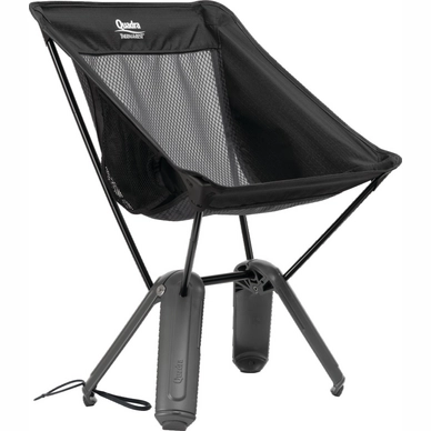 Campingstoel Thermarest Quadra Chair Black Mesh