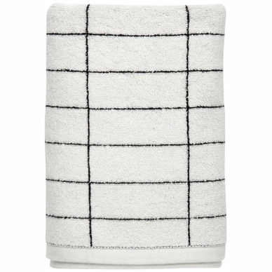 Douchelaken Mette Ditmer Tile Stone Black