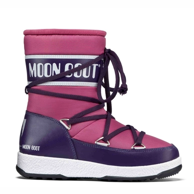 Bottes de Neige Moon Boot Sport Mid Kids Bouganville