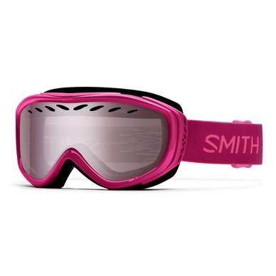 Skibrille Smith Transit Fuchsia Static Frame Rose Copper Damen