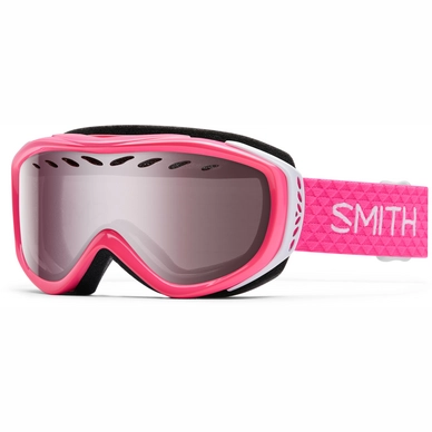 Masque de Ski Smith Transit Pink Frame/Ignitor Mirror Lens