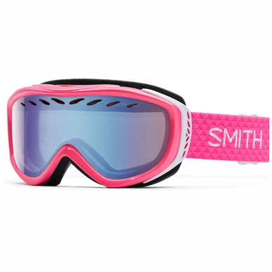 Skibril Smith Transit Pink Frame/Blue Sensor Mirror Lens