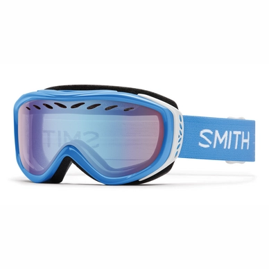 Ski Goggles Smith Transit French Blue Static Frame Blue Sensor Mirror