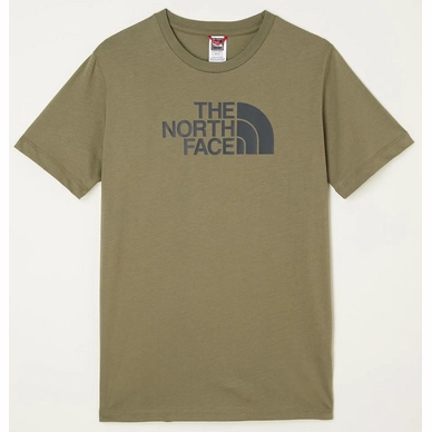 T-Shirt The North Face S/S Easy Tee Burnt Olive Green Asphalt Grey Jungen