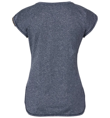 Ondershirt Odlo Women Baselayer Helle Diving Navy Placed Print