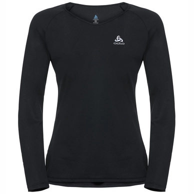 Longsleeve Odlo Top Crew Neck L/S Ceramicool Black Damen