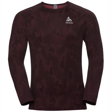 Longsleeve Odlo Men Top Crew Neck L/S Vigor Syrah Black