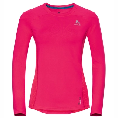 Longsleeve Odlo Top Crew Neck L/S Ceramicool Pro Diva Pink Damen