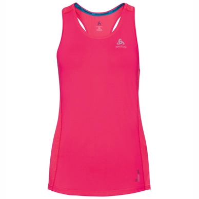 Ondershirt Odlo Women BL Top Crew Neck Singlet Ceramicool Pro Diva Pink
