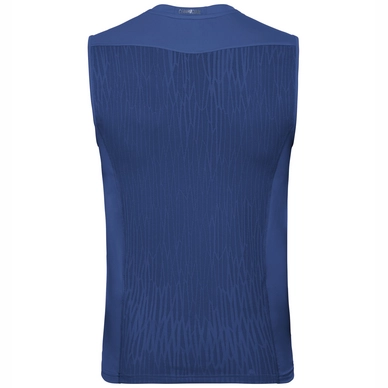 Ondershirt Odlo Men BL Top Crew Neck S/L Ceramicool Pro Sodalite Blue