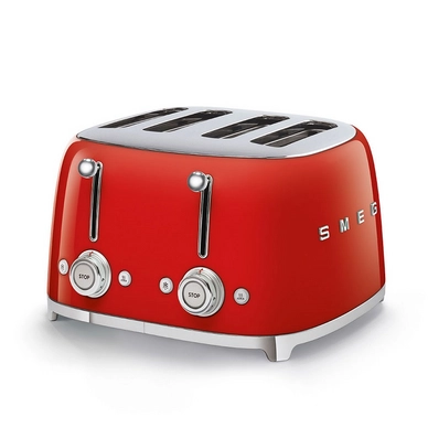 Toaster Smeg TSF03RDEU 4x4 50 Style Red